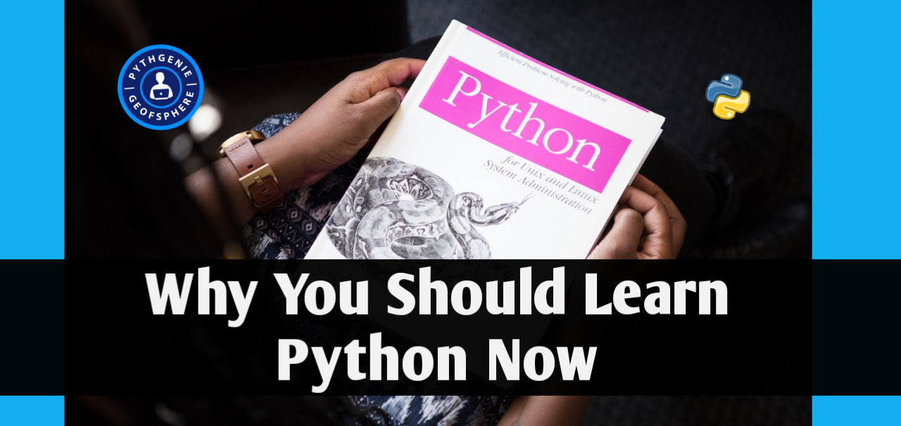 Read more about the article 6 Reasons Why You Should Learn Python Now